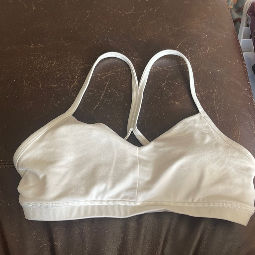 Fleo reinette sports bra white